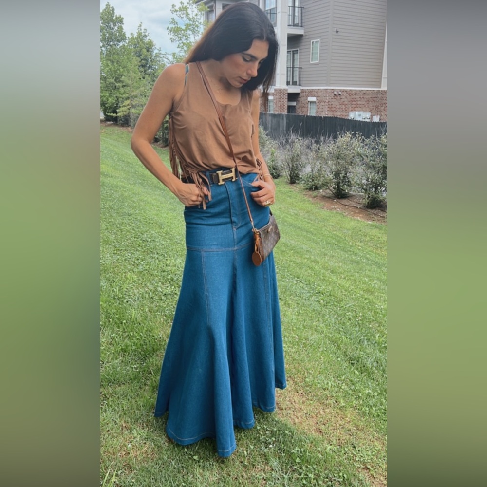 Denim Skirt